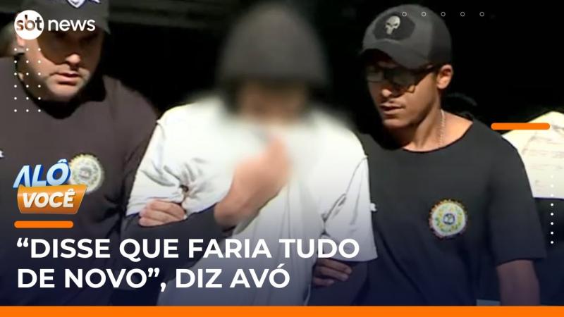 Adolescente que matou a família é transferido; “disse que faria tudo de novo